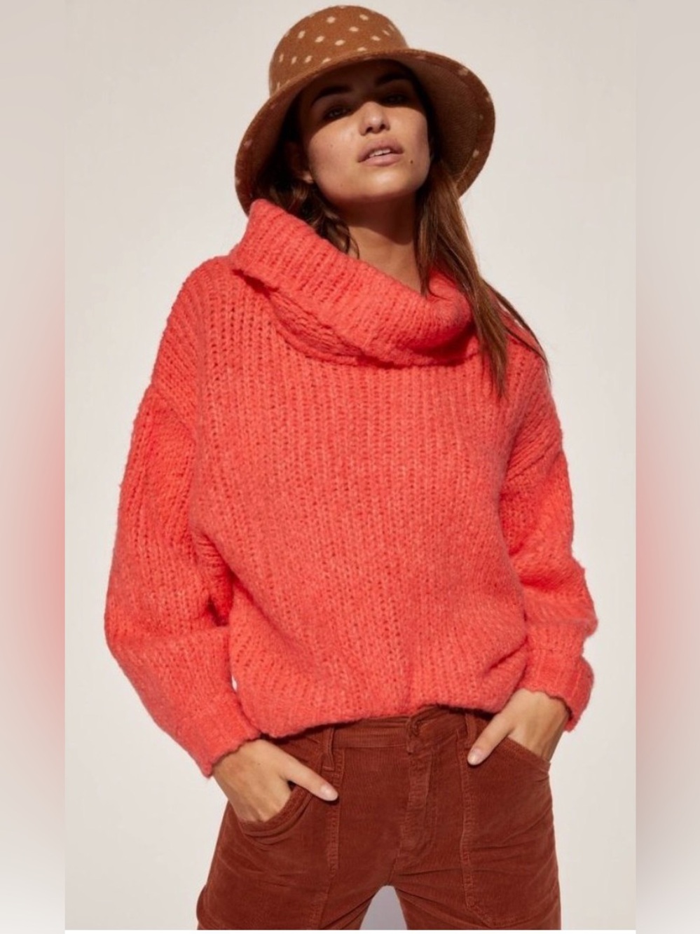 Anthropologie Pilcro Zamora Cowl Neck Sweater